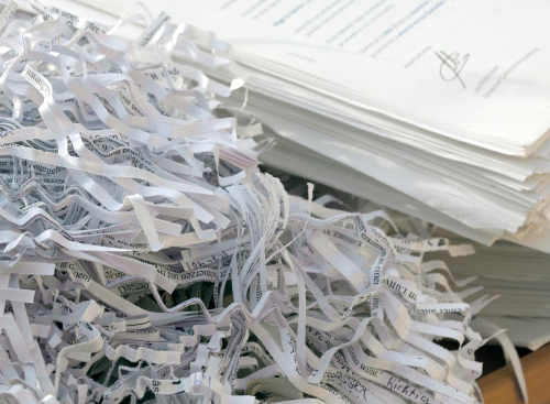 document shredding